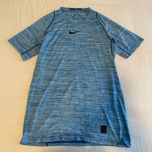 NIKE Men’s Blue Dri Fit Shirt